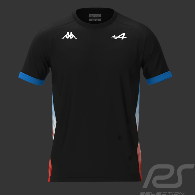 Alpine Poloshirt Endurance Offiziell Team Schumacher Adirend Schwarz / Blau / Rot Kappa 381W3YW - Herren