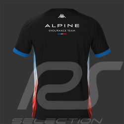 Alpine T-Shirt Endurance Official Team Schumacher Adirend Black / Blue / Red Kappa 381W3YW - Men