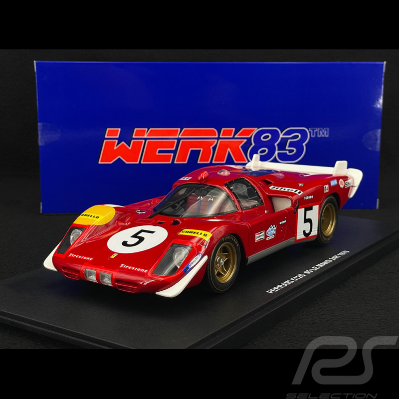 Ferrari 512 S n° 5 24h Le Mans 1970 1/18 Werk83 W18053001