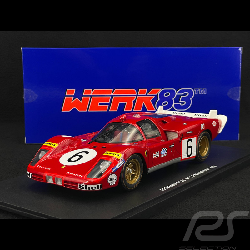Ferrari 512 S n° 6 24h Le Mans 1970 1/18 Werk83 W18053004
