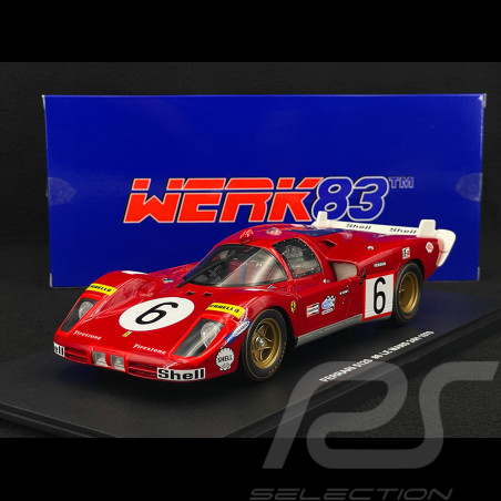Ferrari 512 S n° 6 24h Le Mans 1970 1/18 Werk83 W18053004