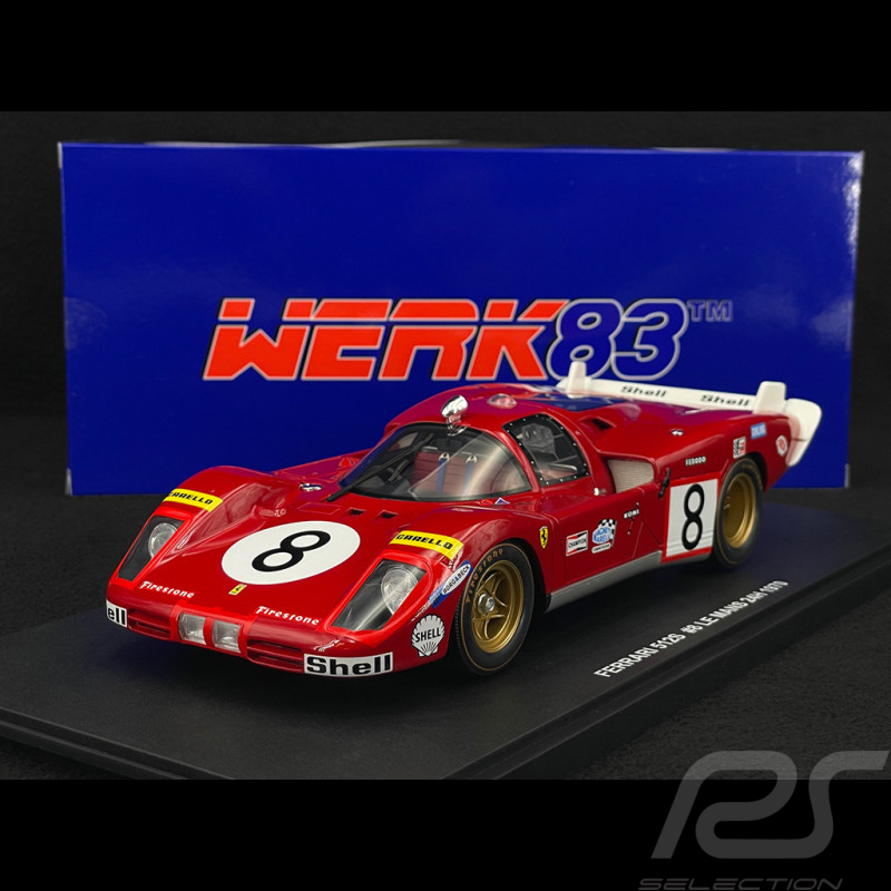 Ferrari 512 S n° 8 24h Le Mans 1970 1/18 Werk83 W18053003