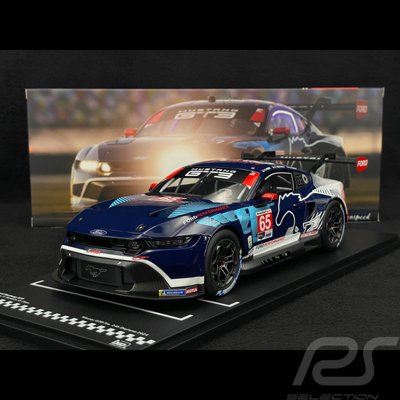 Ford Mustang GT3 n° 65 Vainqueur GTD Pro 24h Daytona 2025 1/18 Ixo LEGTMUS-DY24065