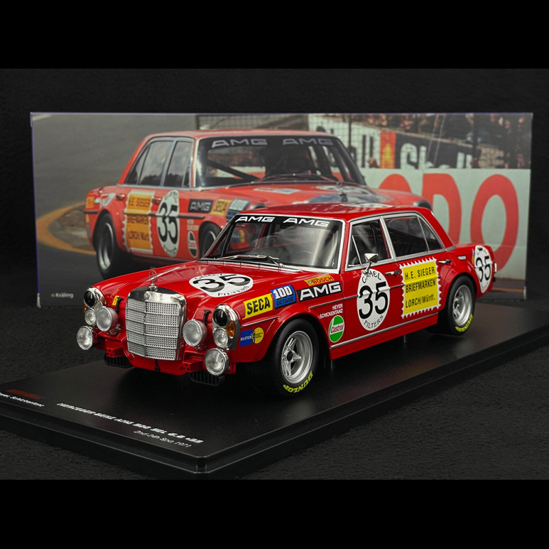 Mercedes-Benz AMG 300 SEL 6.8 n° 35 2nd 24h Spa 1971 1/18 Werk83