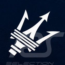 T-shirt Maserati Tridente Grande Logo Navy blue MA241M008BL - Men
