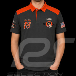Polo Speed Wolf n° 13 Warson Grau / Orange - Herren