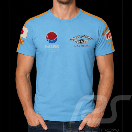 T-shirt Max Orido 559 Yokohama Hellblau 20101 - Herren