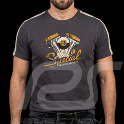 T-shirt Special Hot rod Warson motors Kohlenschwarz 19119 - Herren