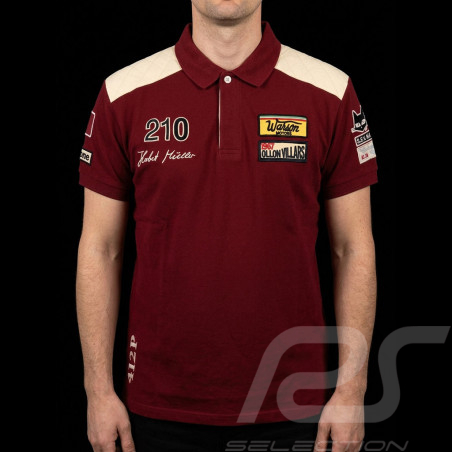 Polo Herbert Müller n° 210 Ollon Villars 1967 Warson red - men