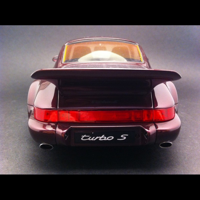Porsche 911 (964) Turbo S Leichtbau GT Spirit 1/18 - Violet - Résine - Occasion