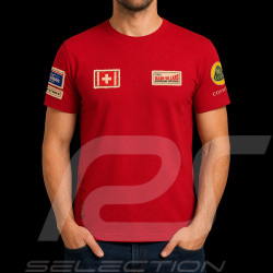 Jo Siffert T-shirt n°22 Ollon Villars 1962 Warson Red - Men