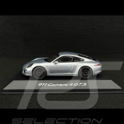 Porsche 911 Carrera 4 GTS Type 991 2014 Rhodium Silver Metallic 1/43 Schuco WAP0201020F