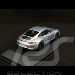 Porsche 911 Carrera 4 GTS Type 991 2014 Rhodium Silver Metallic 1/43 Schuco WAP0201020F