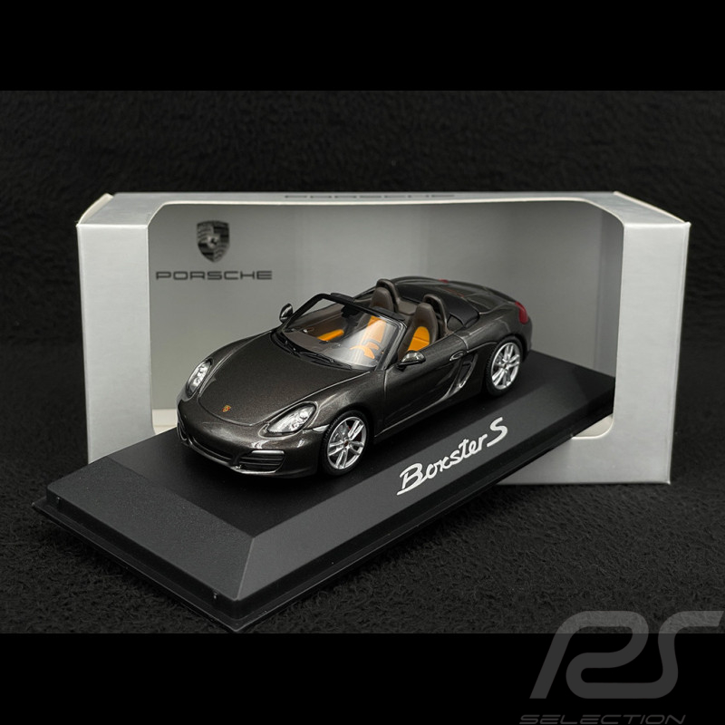 Porsche Boxster S Typ 981 2013 Quartzgrau Metallic 1/43 Minichamps WAP0202010D