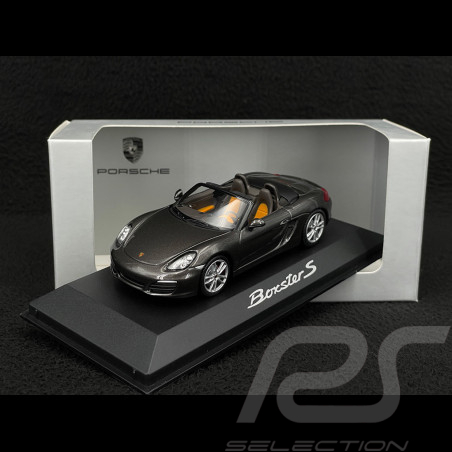 Porsche Boxster S Typ 981 2013 Quartzgrau Metallic 1/43 Minichamps WAP0202010D