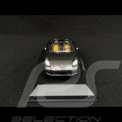 Porsche Boxster S Typ 981 2013 Quartzgrau Metallic 1/43 Minichamps WAP0202010D