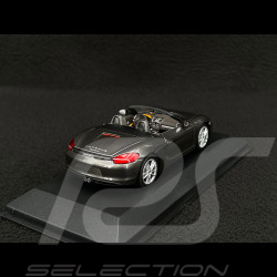 Porsche Boxster S Type 981 2013 Gris Quartz Métallique 1/43 Minichamps WAP0202010D