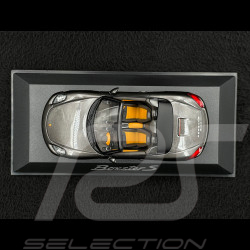 Porsche Boxster S Typ 981 2013 Quartzgrau Metallic 1/43 Minichamps WAP0202010D