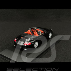 Porsche 911 Cabriolet Typ 996.1 2001 Schwarz 1/43 Minichamps 400061031