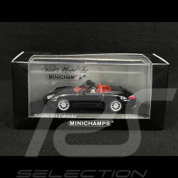 Porsche 911 Cabriolet Typ 996.1 2001 Schwarz 1/43 Minichamps 400061031