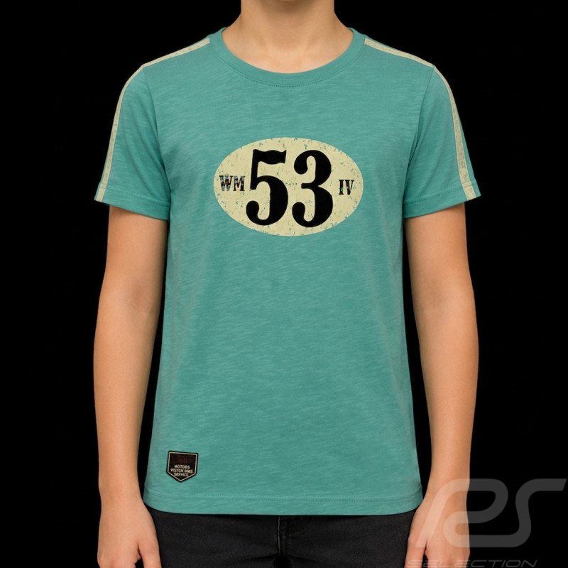 Warson Racing T-shirt Mechanic Birdcage n°53 Green 16-753 - kids