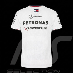 Mercedes T-shirt Low Cost AMG Petronas F1 Team Tommy Hilfiger White 701227951-001- women