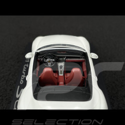 Porsche 911 Turbo S Cabriolet Type 991 2016 White 1/43 Herpa WAP0201340G