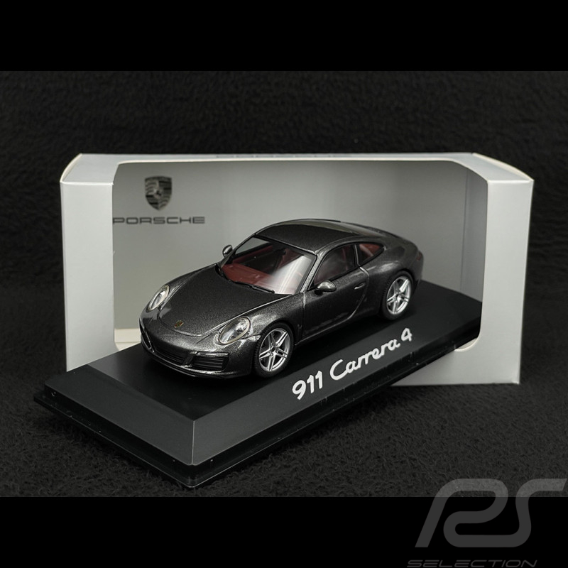 Porsche 911 Carrera 4 Type 991 2015 Quartz Grey 1/43 Herpa WAP0201030G