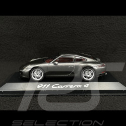 Porsche 911 Carrera 4 Type 991 2015 Quartz Grey 1/43 Herpa WAP0201030G