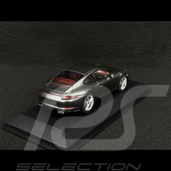 Porsche 911 Carrera 4 Type 991 2015 Quartz Grey 1/43 Herpa WAP0201030G