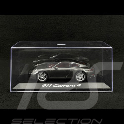 Porsche 911 Carrera 4 Type 991 2015 Quartz Grey 1/43 Herpa WAP0201030G