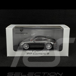 Porsche 911 Carrera 4 Typ 991 2015 Quarzgrau 1/43 Herpa WAP0201030G