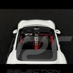 Porsche 911 Turbo S Cabriolet Typ 991 2014 Weiß 1/43 Minichamps WAP0203110E