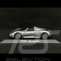 Porsche 918 Spyder 2013 Argent GT 1/43 Minichamps WAP0201000E