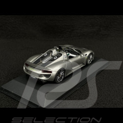 Porsche 918 Spyder 2013 Silver GT 1/43 Minichamps WAP0201000E