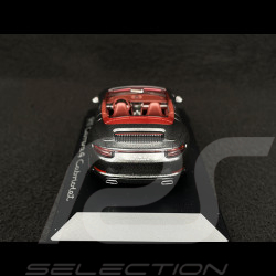 Porsche 911 Carrera 4 Cabriolet Type 991.2 2015 Graphite Grey 1/43 Herpa WAP0201010G