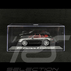 Porsche 911 Carrera 4 Cabriolet Type 991.2 2015 Graphite Grey 1/43 Herpa WAP0201010G
