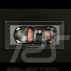 Porsche Cayman S 2006 Black 1/43 Schuco WAP02030216