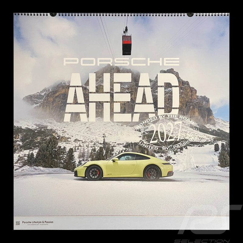 Porsche Calendar 2027 Ahead Bonded By The Road / United By Passion WAP09237327027