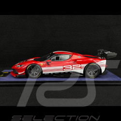 Ferrari 296 Challenge n° 32 2023 Rojo / Blanco 1/18 Looksmart LS18RC027