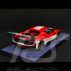 Ferrari 296 Challenge n° 32 2023 Rouge / Blanc 1/18 Looksmart LS18RC027