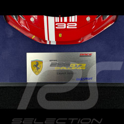 Ferrari 296 Challenge n° 32 2023 Rouge / Blanc 1/18 Looksmart LS18RC027