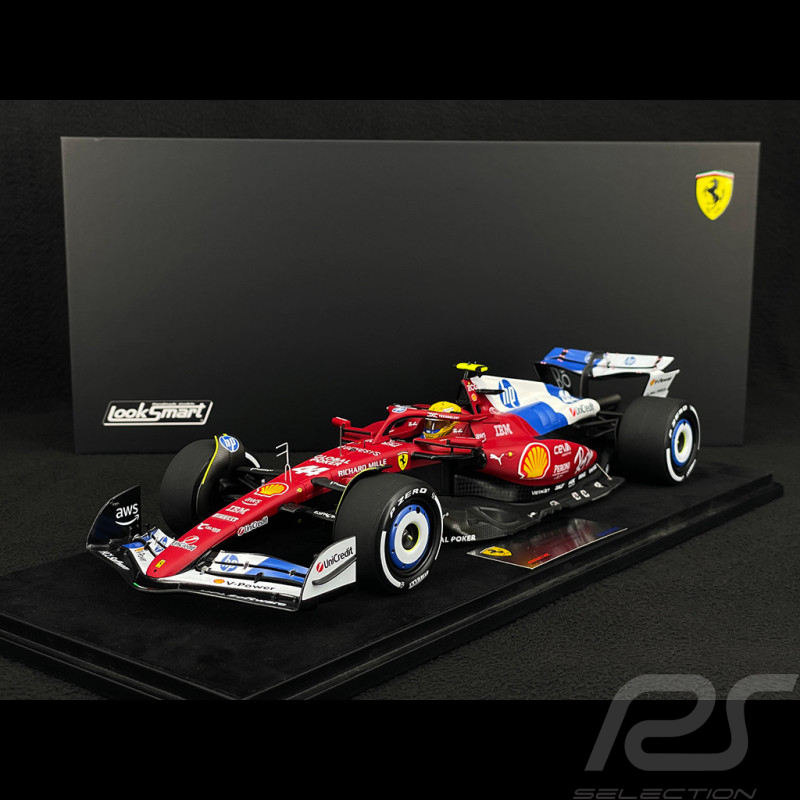Lewis Hamilton Ferrari SF-25 n° 44 GP Miami 2025 F1 1/18 Looksmart LS18F1077