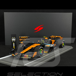 Lando Norris McLaren MCL39 n° 4 3er GP Abu Dabi 2025 F1 con Pit Board 1/18 Spark 18S1118