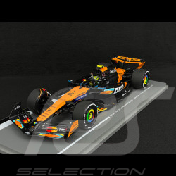 Lando Norris McLaren MCL39 n° 4 3. GP Abu Dhabi 2025 F1 mit Pit Board 1/18 Spark 18S1118