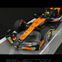 Lando Norris McLaren MCL39 n° 4 3. GP Abu Dhabi 2025 F1 mit Pit Board 1/18 Spark 18S1118
