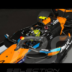 Lando Norris McLaren MCL39 n° 4 3. GP Abu Dhabi 2025 F1 mit Pit Board 1/18 Spark 18S1118
