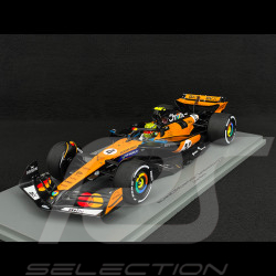 Lando Norris McLaren MCL39 n° 4 Ganador GP Mónaco 2025 F1 con Pit Board 1/18 Spark 18S1011