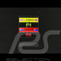 Lando Norris McLaren MCL39 n° 4 Winner Monaco GP 2025 F1 with Pit Board 1/18 Spark 18S1011