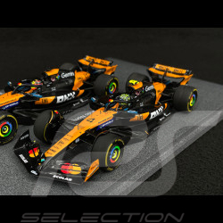McLaren MCL39 Lando Norris n° 4 / Oscar Piastri n° 81 Ganador Campeonato Mundial de Constructores 2025 F1 1/43 Spark S9590